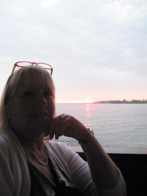 Georgia at sunset in Kona