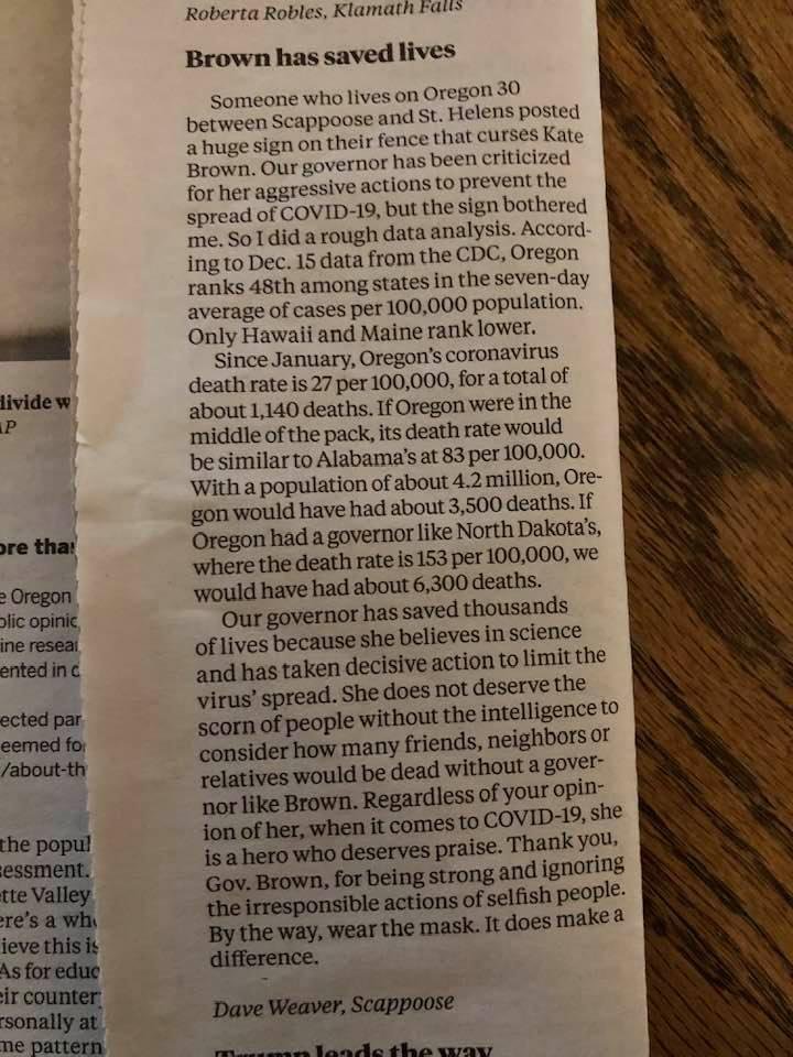 Thank you Governor Brown.