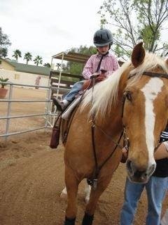 Albin Rides Fred-Bob