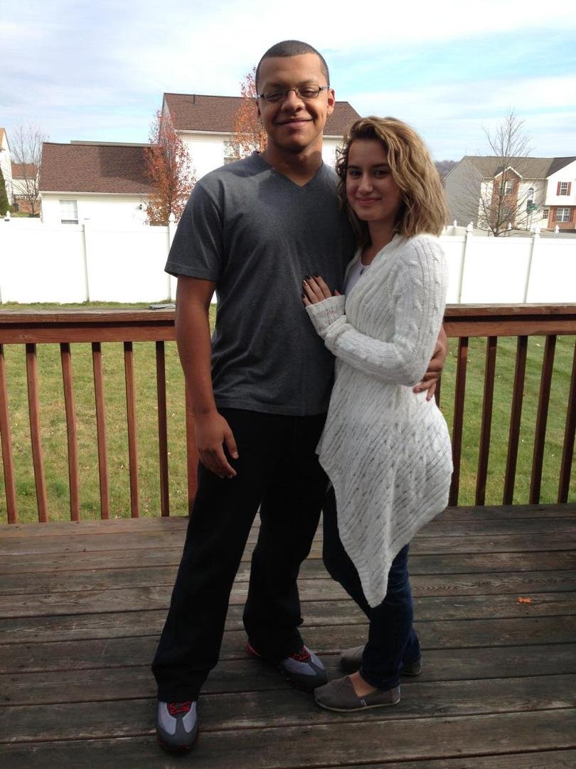 My son and his girl