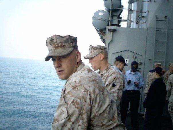shane at sea