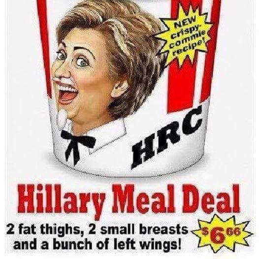 This is what you get with Hillary! And every time her lips move you know she's lying!