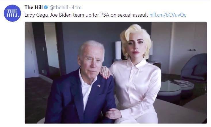 Joe Biden? Really? You can't make this stuff up...LMAO!
