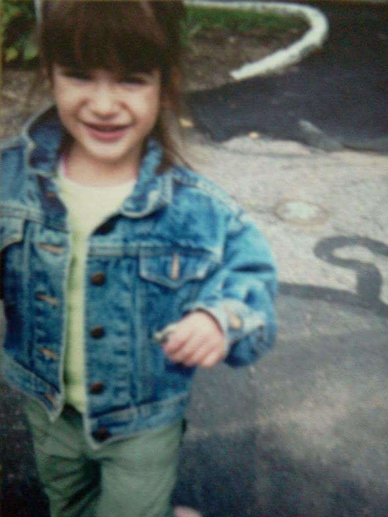My niece when she was 4 years  2008