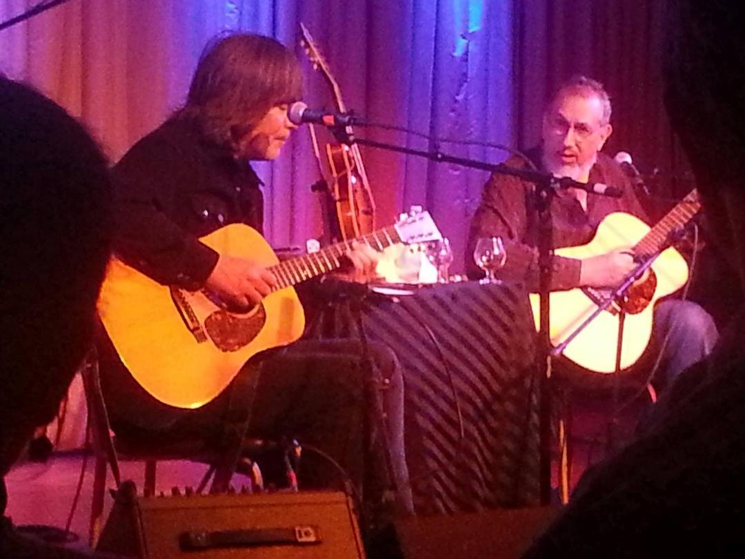 Great show last night at the Bull Run in Shirley. Dave Bromberg and Larry Campbell were unbelievable.