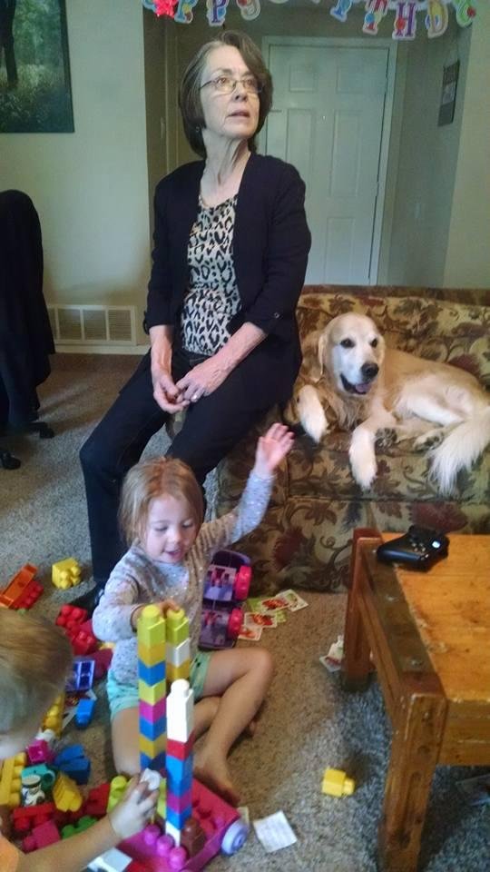 Teresa with Josie and Bruce