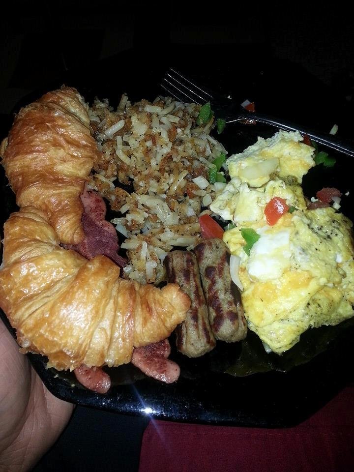 My babymade me breakfast.