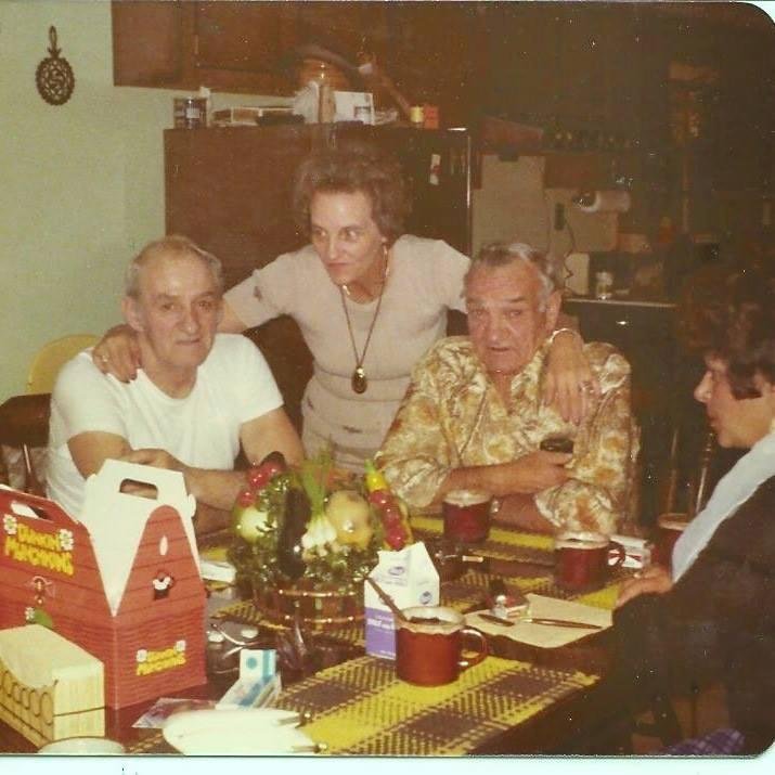 One more blast from the past. These loved ones have left us yet they are with us in spirit. Uncle Zeb, Aunt Millie, Uncle Edgar and my dear sister in law Tarsia.