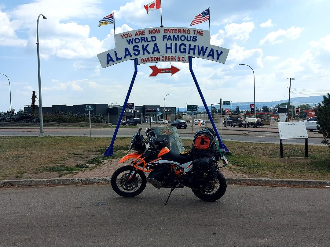 Mile 1 heading south next stop Medicine Hat