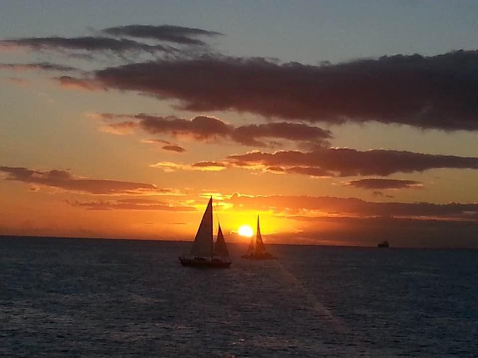 Another one for you, Ed H. Waikiki from fleck of sense it is. I have to believe the sailboats choreograph this.