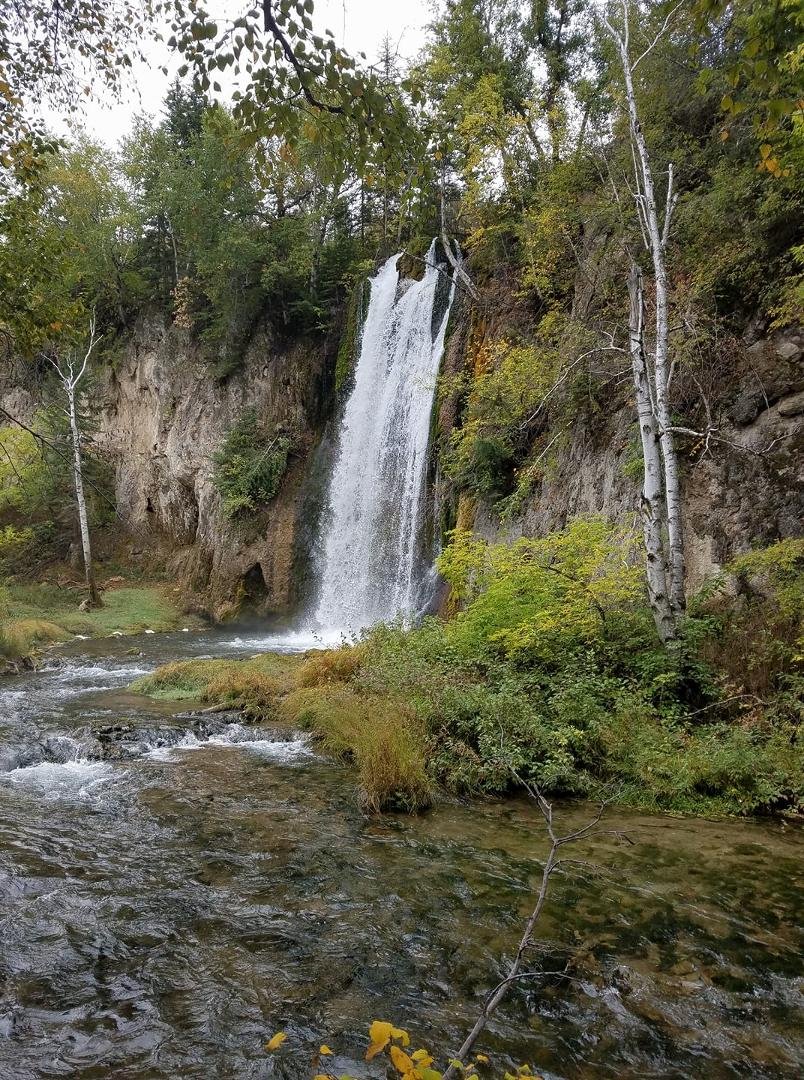 Spearfish canyon. On a poker run!!!