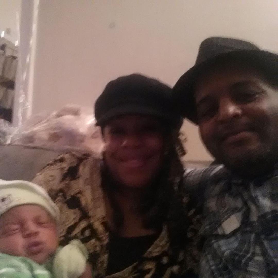 Enjoying our grandson
