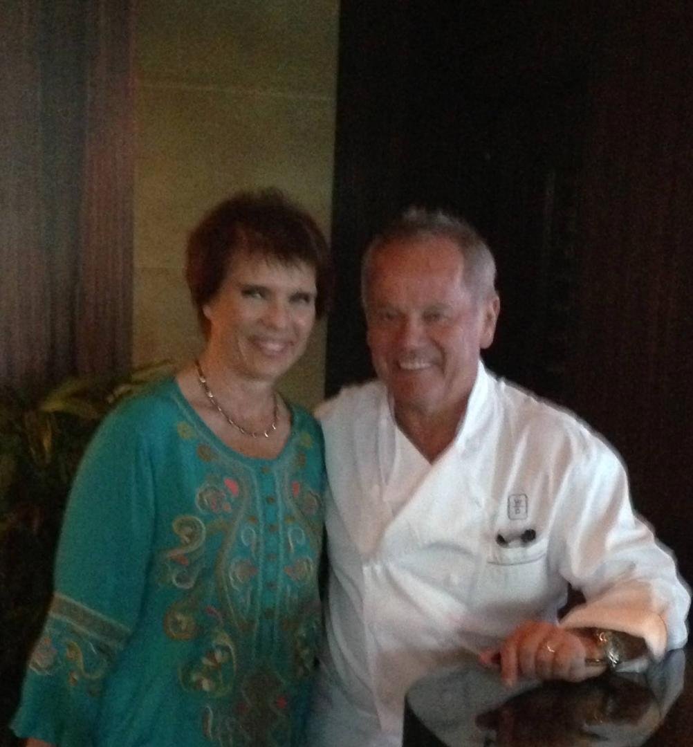 Cookbook signing with Wolfgang Puck!