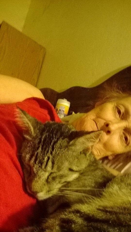 My human is home, the dog ain't!!