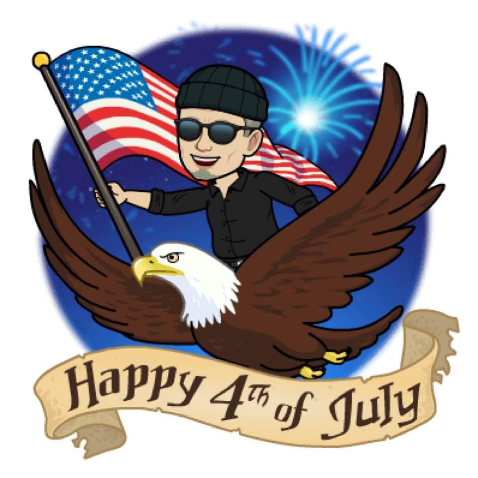 HAVE A SAFE 4th of JULY OUT THERE! SMALL FAMILY GET TOGETHER TODAY.