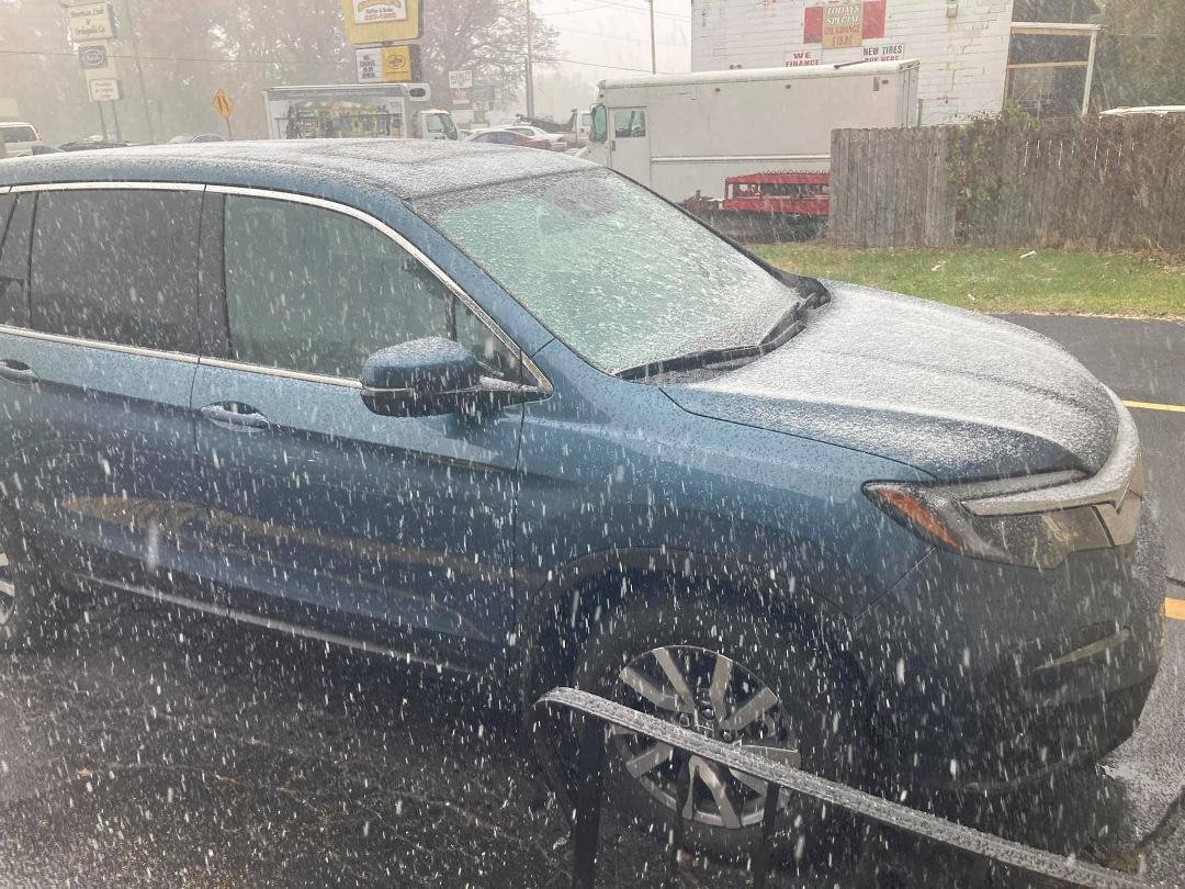 First snow of the season