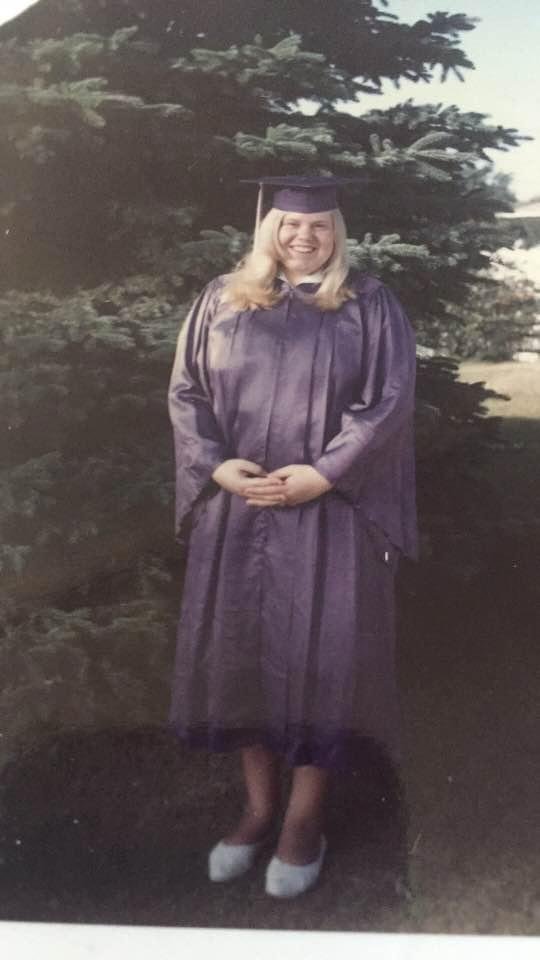 Me in my senior year in 1970