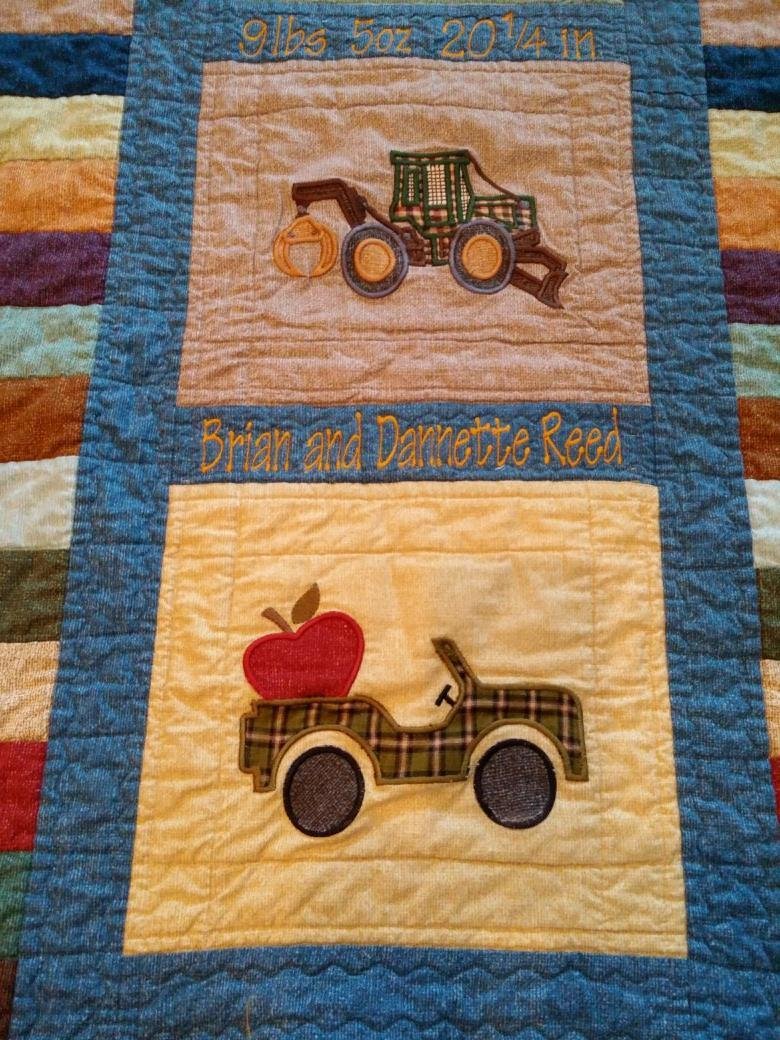 Quilt for Waylon River Reed
