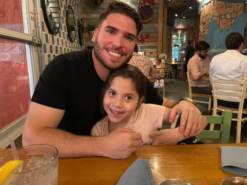 Lexi missed her BFF. It’s so good to see Hector this weekend.
