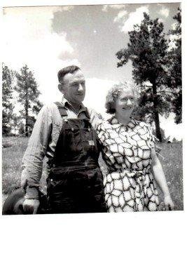 My grandpa Bryan and grandma Gladys. Photo taken in the 1940's or 1950's.