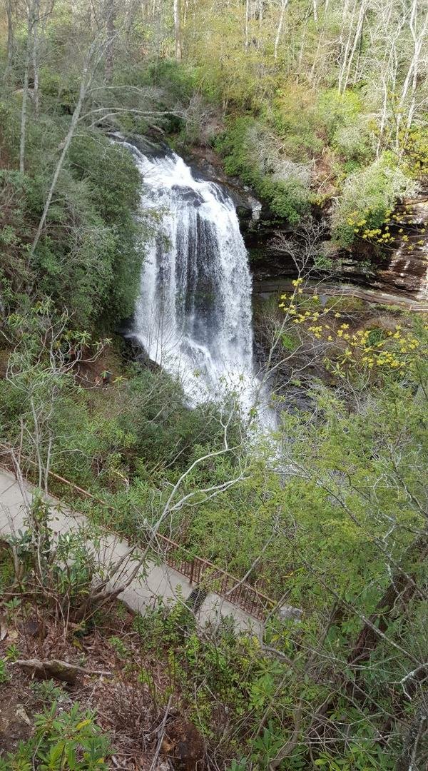 Dry Falls in NC on our overnight trip...gorgeous!