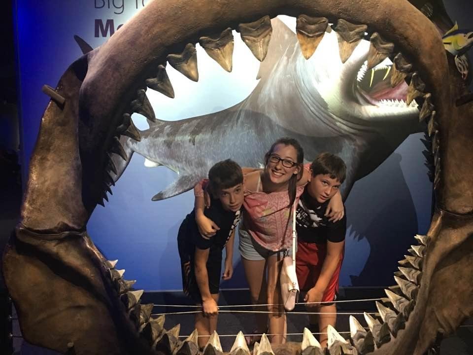 TX State Aquarium...awesome place.