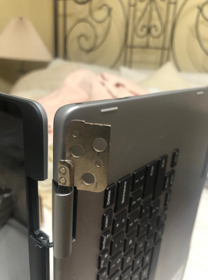 so...the hinge on my laptop popped out - Dell Inspiron. Bought a service repair from Dell and they sent a box too small for the PC (for me to send it to them for repair). Long story short, they don't really care about sen