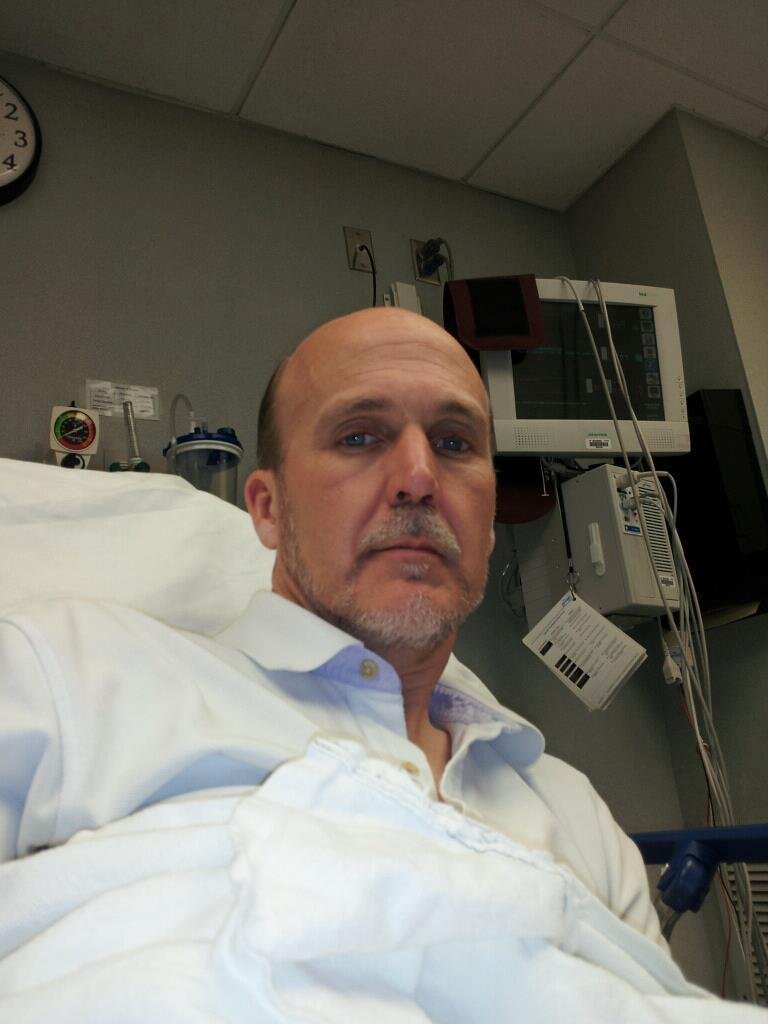 In the hospital