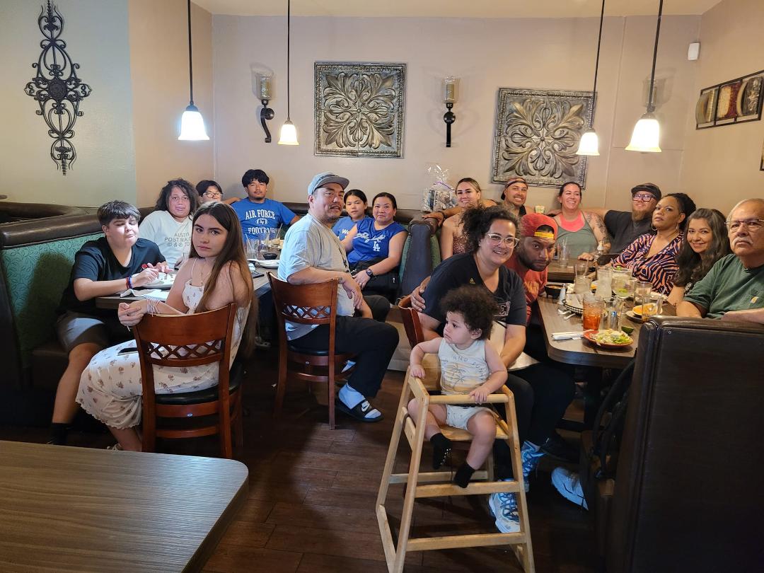 Birthday dinner at Miguel's for my brother Jesse. Celebrating with alot of the family. Happy birthday Jesse