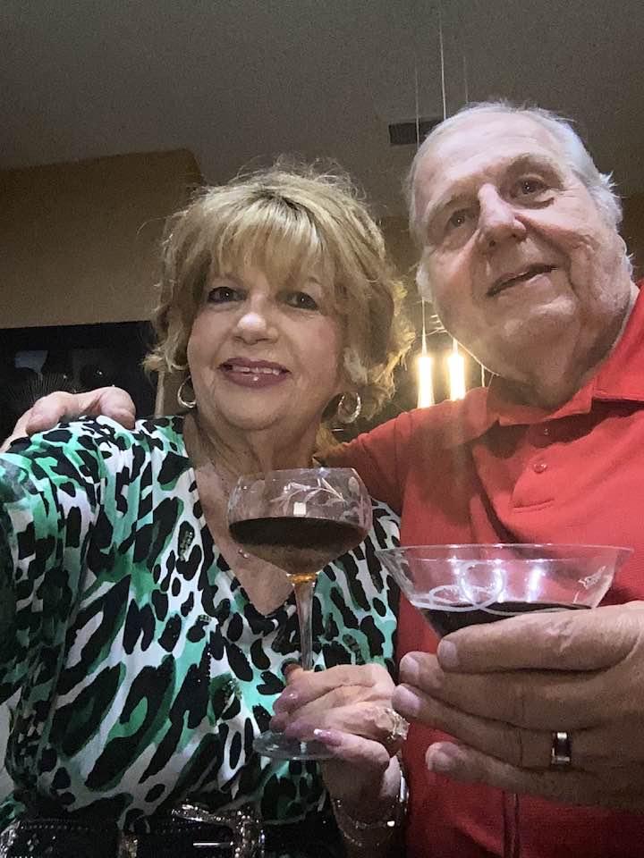 John and I celebrating our 45th wedding anniversary today. We’re planning our trip to Maui to celebrate. I can’t believe it’s been 45 years and we’re still going strong.👩❤️👨🌺🌺👰🤵♂️💕