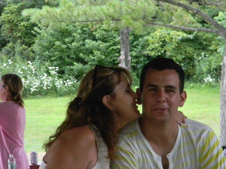 Remi brought her son home, and snuck a kiss on him. All he cared about was getting the Facebook addresses of the Hooter girls.
