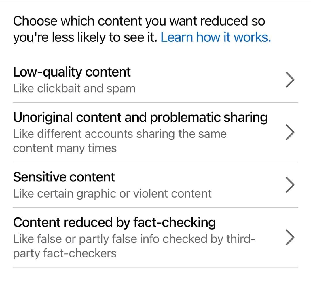 Here’s an idea to help manage your Facebook feed…
When you see an ad or a post that you would rather not see, click on the x in the upper right corner. You’ll have an option to adjust your *whole* feed in “feed preferences