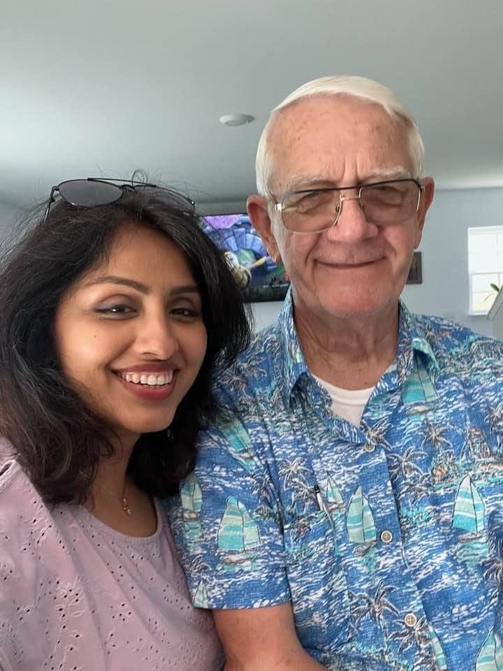 This is Sabeen, my adopted niece! Actually she is my son’s amazing girlfriend! She is from Pakistan, and a remarkable young lady! She is teaching me culture and language! There are struck customs in Pakistan, so since Ian