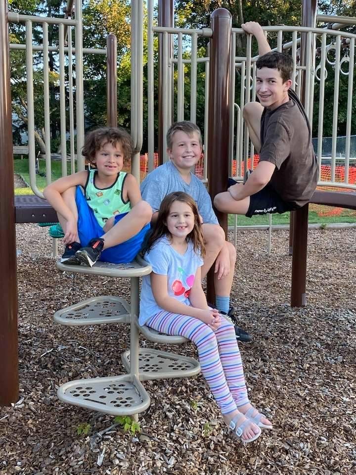 Cousins at the park! Love it!