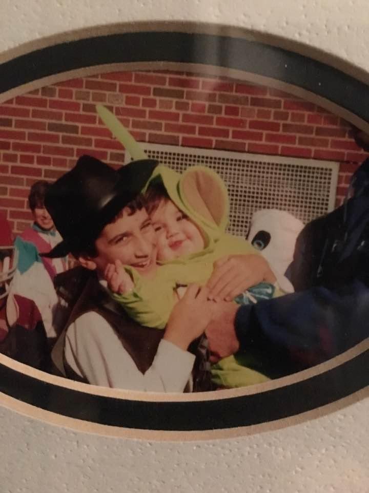 I couldn’t help myself. School Halloween parade about 19 years ago. Miss those days!
