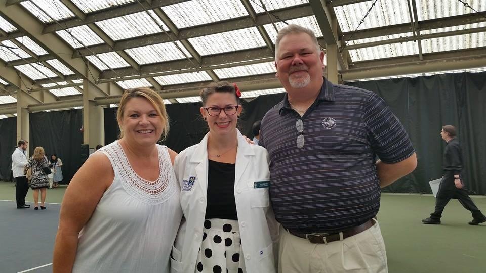 Congratulations to the future Dr. Berry. So proud!