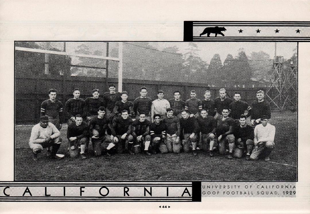 It was a little too early for Jerry Mathers to be on this Cal squad.