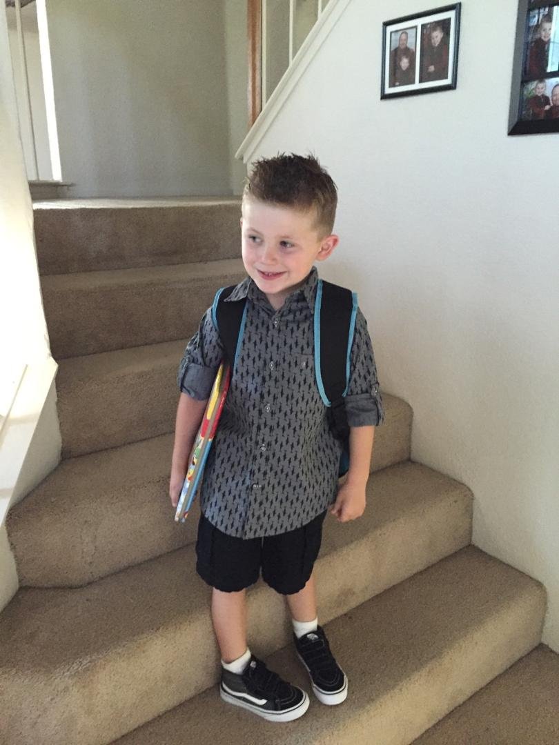 First day of Kindergarten!