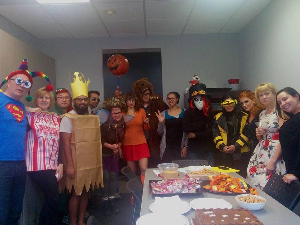 We're having a little Halloween fun at the office.
