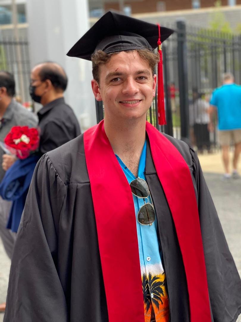 Congratulations to our son Domenic on his graduation and tremendous achievement with degrees in Computer Science and Mathematics. We are so proud of your accomplishments, drive, tenacity in what was an unbelievable 4 year j