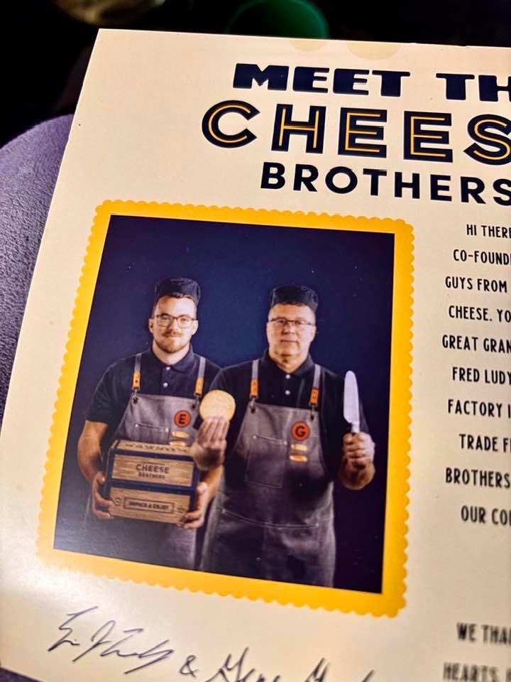 My bomb cheese came in from the cheese brothers yesterday. Had no ideal these dudes looked like Kid n Play 80’s rap group with that hair … 😂