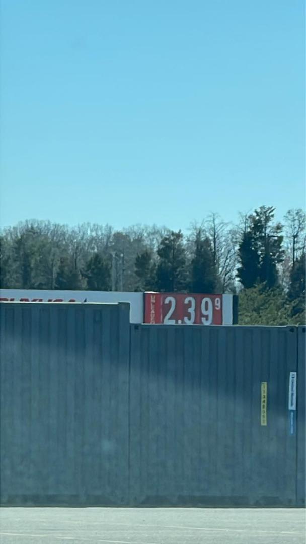 Holly Toledo Batman, $2.39 a gallon