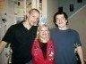 Son's Colin and Alex with me on New Year's 2011