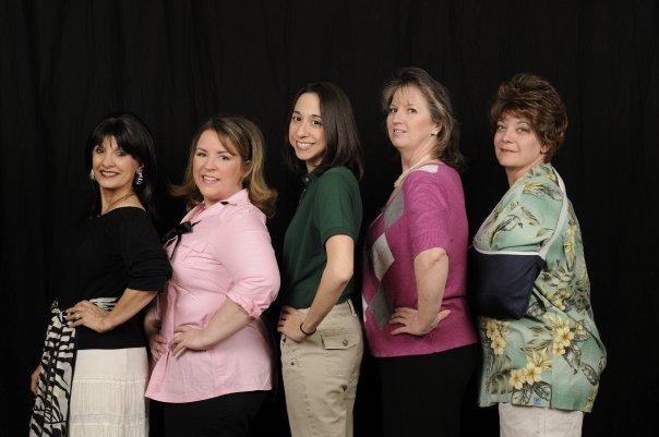 Cast of "Dixie Swim Club"