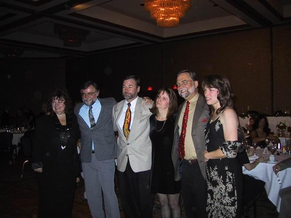 Christine, John, Dave, Kimberly, Mark, Lydia - in order, oldest (wisest 😯) to youngest!