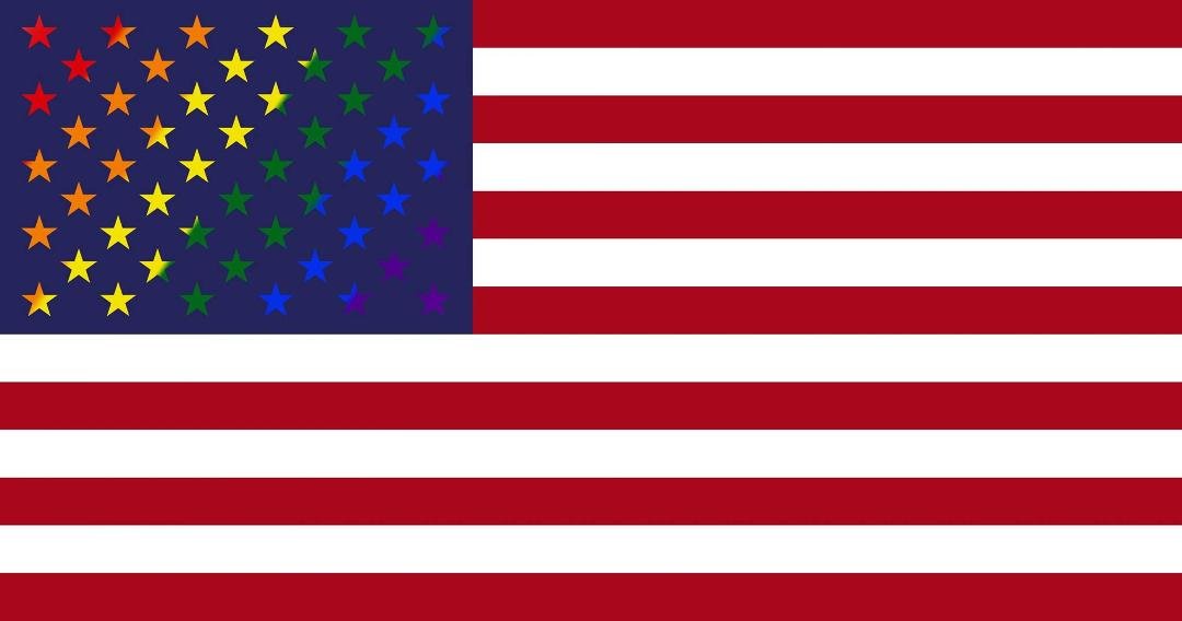 This is my representation of pride bringing together the United States in support of the tragic event that took place yesterday in Orlando, FL at Pulse Nightclub.