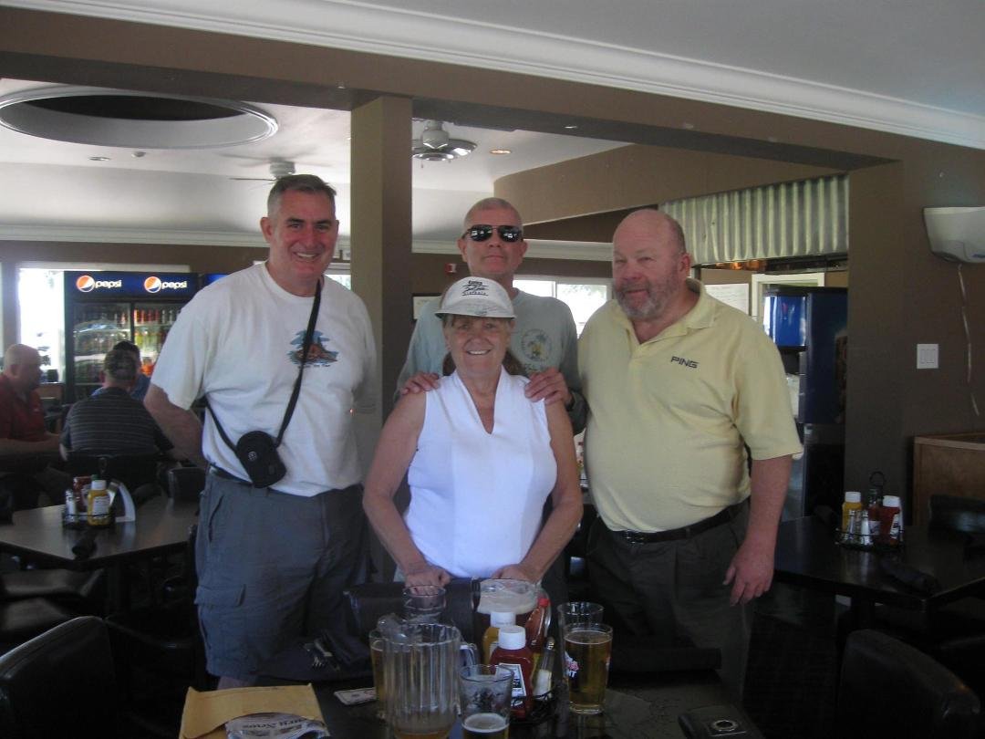 At the 19th hole at Moffitt (Google) Field Mountain View.