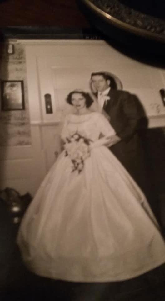 Happy anniversary dear Mom and Dad married  Nov. 11 1960.