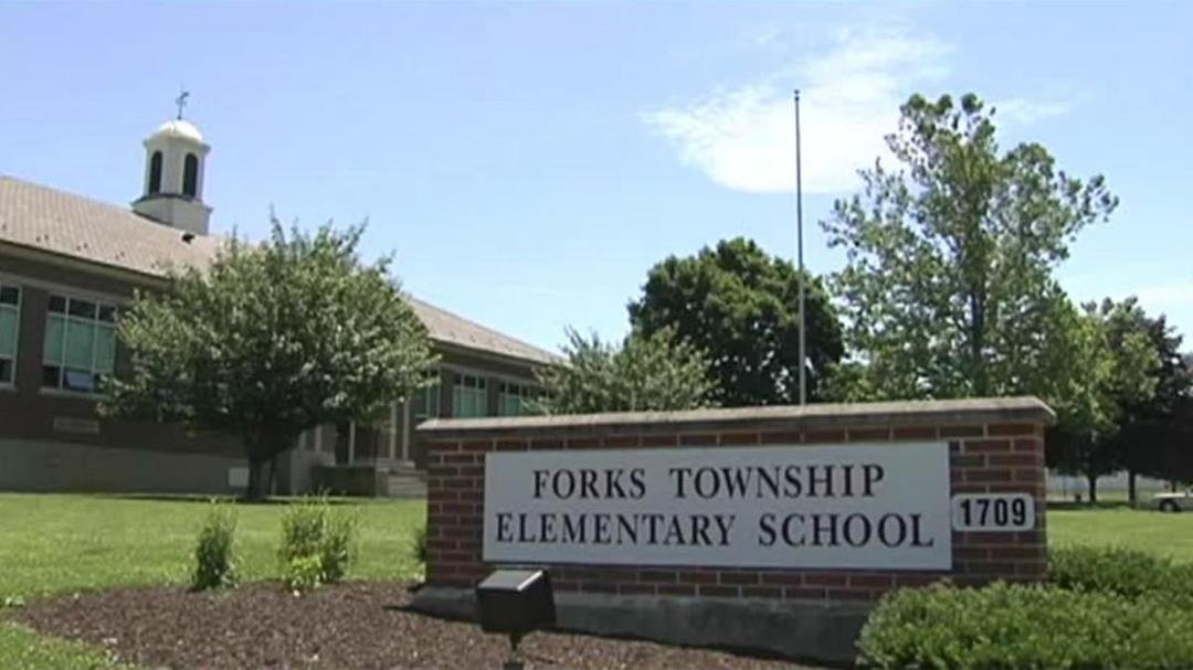 This is where I went to elementary school 5th and 6th grade. Forks Township Elementary School: (Easton, Pa.) We walked to school.