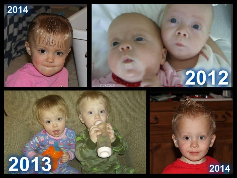 Emmett and Miranda, pictures taken today for three years